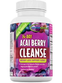 Irwin Naturals Applied Nutrition ACAI Berry Cleanse TABS Size - 56