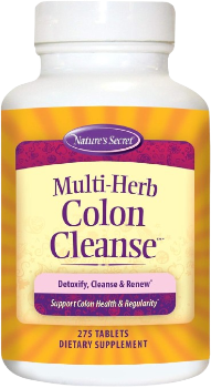 Irwin Naturals Nature's Secret Multi-Herb Colon Cleanse, 275 Tablets