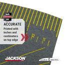 Jackson Safety Flexible Wrap-A-Round Pipe Marking Tool, 4" to 12" Pipe Diameter, Gray, XL, 14766