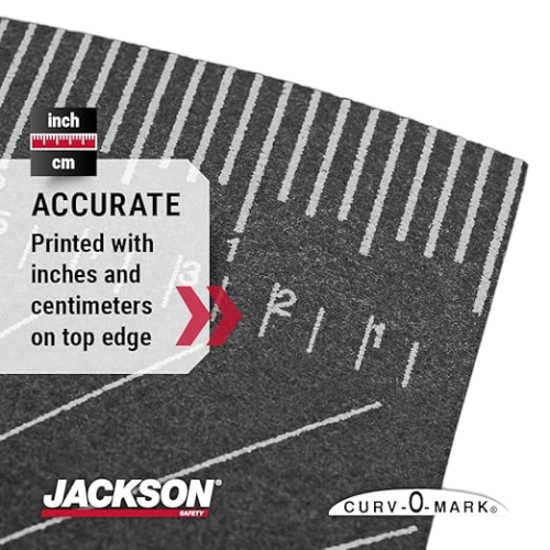Jackson Safety Pipe Measuring Tool - Wrap-A-Round Tape Pipe Fitting Tool (Multiple Sizes and Heat Ratings)