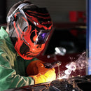 Jackson Safety Premium Graphic Welding Hood with ADF - Ultra Lightweight Auto Darkening Welding Helmet - ANSI Z87.1 (Multiple Styles)