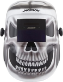 Jackson Safety Premium Graphic Welding Hood with ADF - Ultra Lightweight Auto Darkening Welding Helmet - ANSI Z87.1 (Multiple Styles)