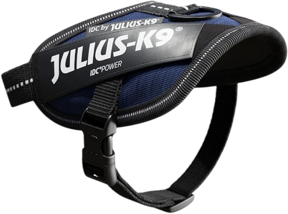 Julius-K9, 16IDC-FAR-B2, IDC Powerharness, dog harness, Size: Baby 2, Denim