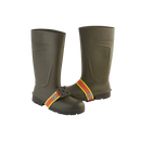 K1 Mid-Sole Intrinsic Ice Cleats - Rotatable Non-Sparking Traction Aids For Shoes/Boots - High Profile - Orange