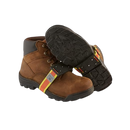 K1 Mid-Sole Intrinsic Ice Cleats - Rotatable Non-Sparking Traction Aids For Shoes/Boots - Low Profile - Orange