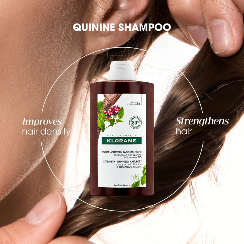 Klorane Strengthening Shampoo with Quinine & Organic Edelweiss – 400ml