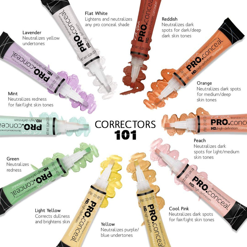 L.A. Girl PRO Conceal HD Concealer Yellow Corrector 8g