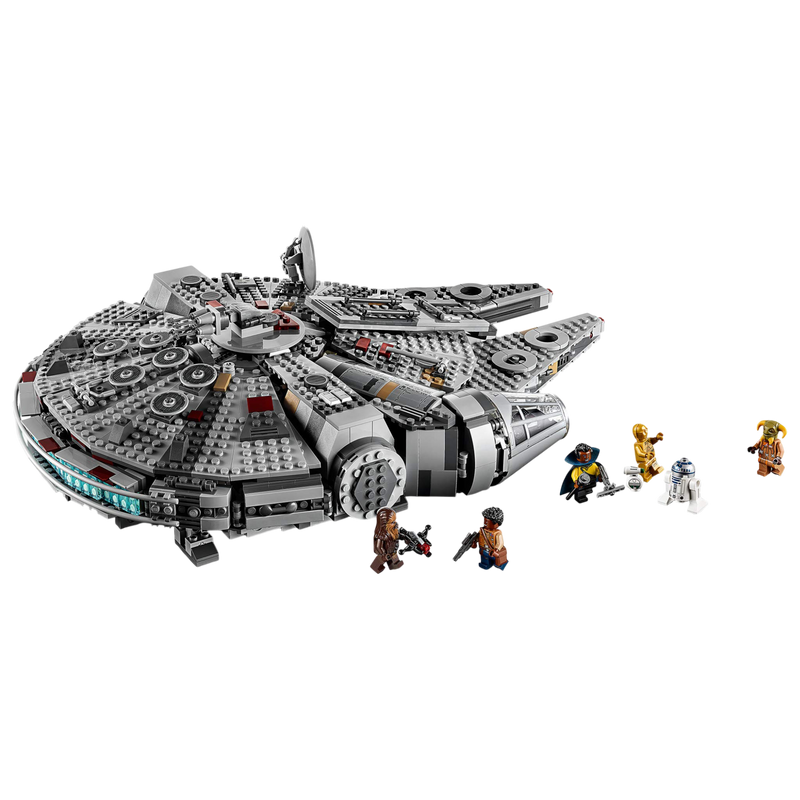 LEGO Star Wars Millennium Falcon 75257 with 7 Minifigures - Rise of Skywalker