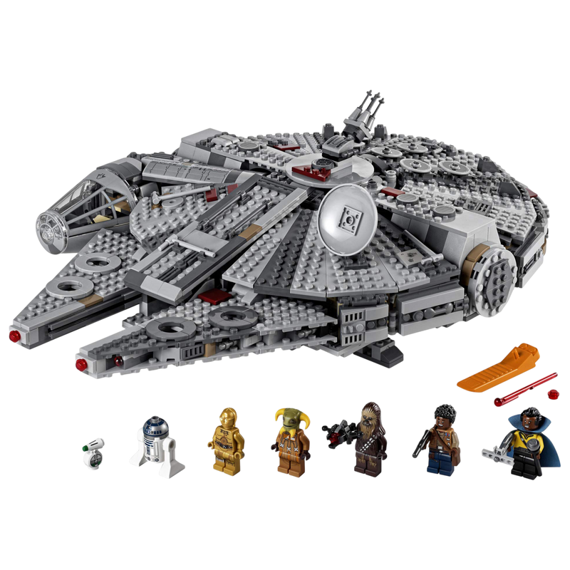 LEGO Star Wars Millennium Falcon 75257 with 7 Minifigures - Rise of Skywalker