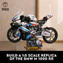 LEGO Technic BMW M 1000 RR Motorcycle Model Kit 42130 – Advanced Build & Display Collectible for Adults