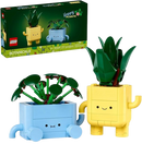 LEGO Botanicals Happy Plants Building Set – Decorative Toy For Kids And Adults