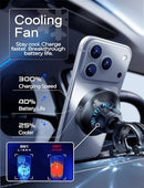 LISEN for Qi2.2 25W MagSafe Car Mount Charge,Cooling Fan,95W Fast Adapter