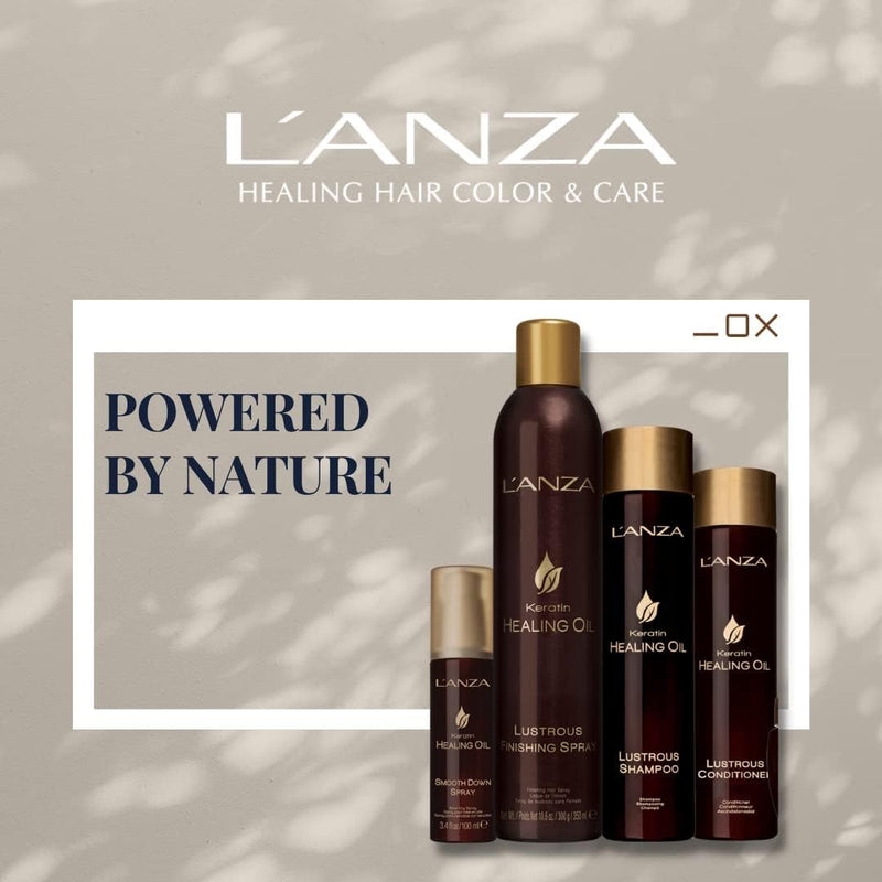L’ANZA Keratin Healing Oil Brush Thru Hair Spray Medium Hold 300ml