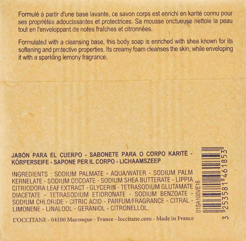 L'Occitane Shea Verbena Extra Gentle Soap 100g