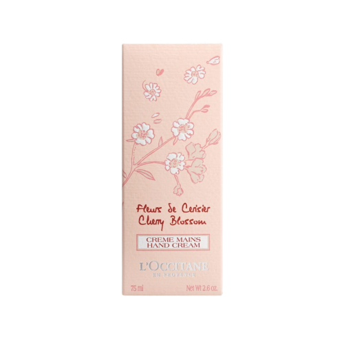 L'Occitane Cherry Blossom Hand Cream - Shea Butter Enriched, Vegan, 98% Biodegradable, Floral & Fruity Scent