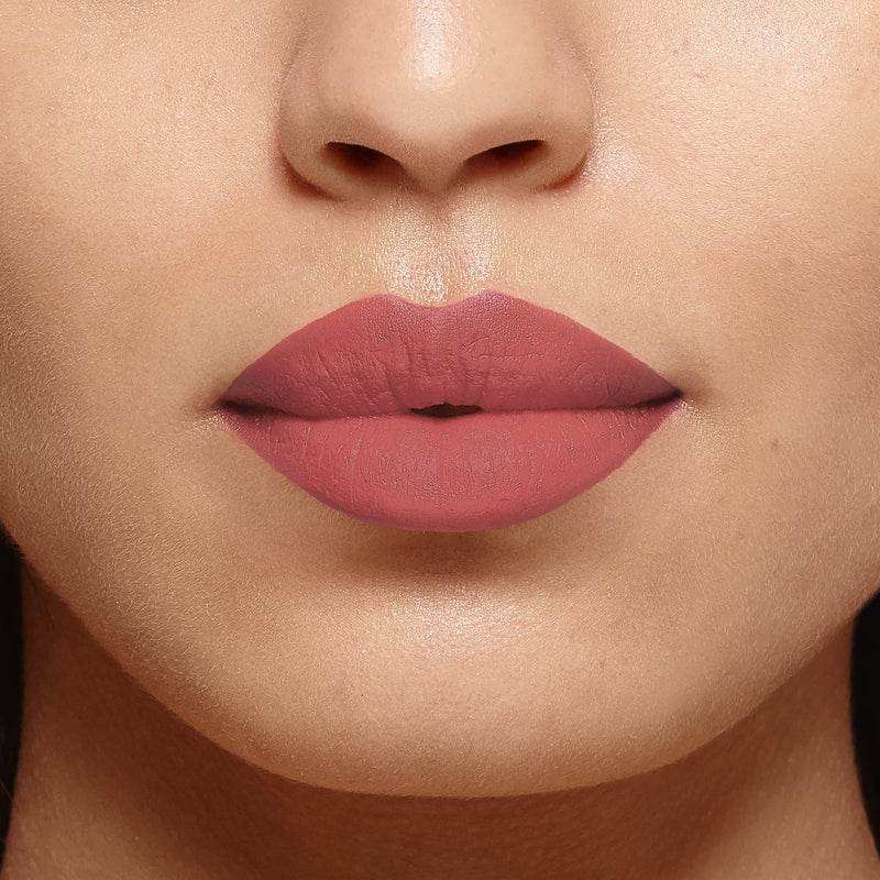 L'Oréal Paris Color Riche Intense Volume Matte Lipstick - 603 Wood Nonchalant, 16h Long-Wear, Hyaluronic Acid, Moisturising Matte