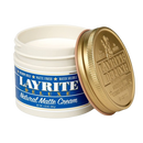Layrite Natural Matte Cream 120g Medium Hold Water Soluble Matte Finish