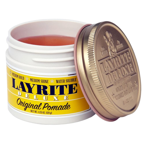 Layrite Original Pomade, 120g - Medium Hold, Water-Soluble, Medium Shine Hair Styling Pomade