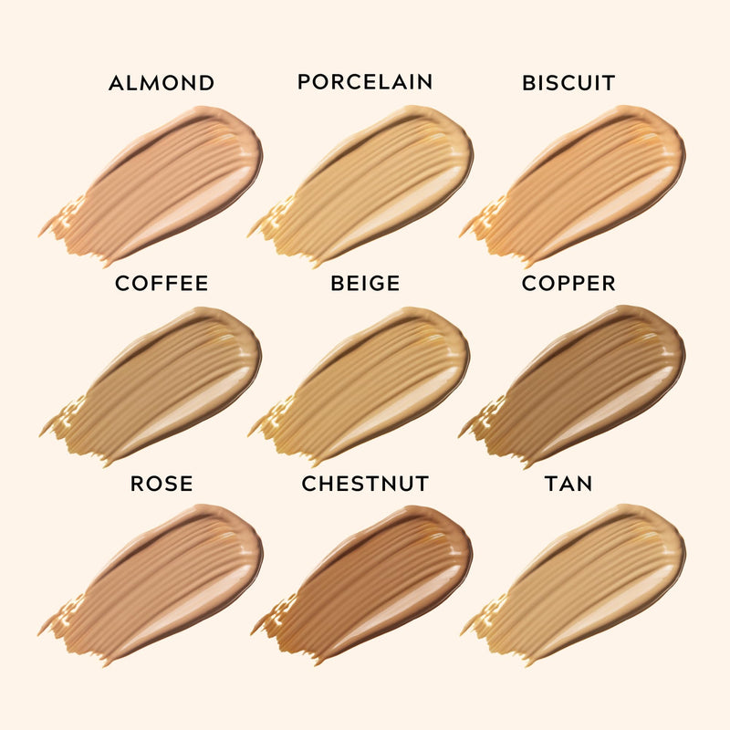 Leichner Camera Clear Tinted Foundation – Full Coverage in Porcelain