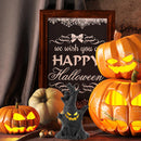 Light-Up Halloween Tree – Spooky Indoor Decor with Haunted Village Style