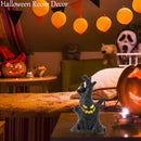 Light-Up Halloween Tree – Spooky Indoor Decor with Haunted Village Style