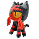 Litten Plush - Quality Soft Stuffed Animal Toy - Sun and Moon Starter - Gift for Kids, Boys & Girls