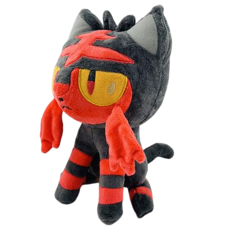Litten Plush - Quality Soft Stuffed Animal Toy - Sun and Moon Starter - Gift for Kids, Boys & Girls