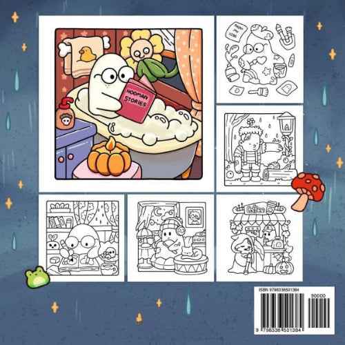 Little Spooky Coloring Book – Cute Creepy Creatures for Adults & Teens