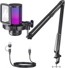 MAONO GamerWave DGM20S USB Gaming Microphone with Boom Arm