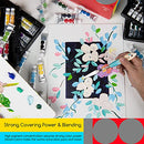 MEEDEN Heavy Body Acrylic Paint: 100 Colors Art Paint Tubes for Canvas