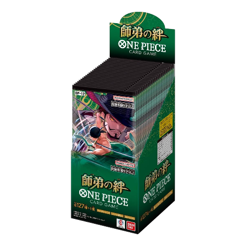 Bandai One Piece Card Game OP-12 Master Student Bonds Booster Box 24 P