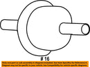 Genuine Honda 25430-PLR-003 Transmission Filter Replacement