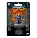 Warhammer 40K Space Marines Captain in Gravis Armour Miniature