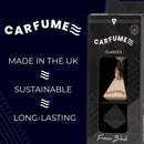 Carfume Classic Hanging Bottle Frozen Black Car Air Freshener
