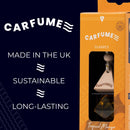 Carfume Classic Hanging Bottle Tropical Mango Car Air Freshener