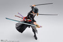 TAMASHII NATIONS-Bandai S.H.Figuarts Roronoa Zoro Onigashima One Piece Figure