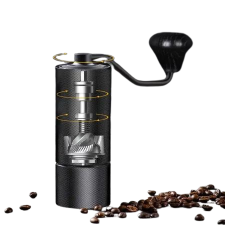 Manual Coffee Grinder CNC Stainless Steel Conical Burr