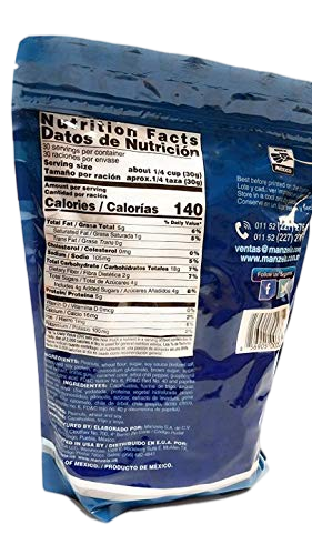 Manzela Japanese Style Peanut Resealable Bag 900 g Pack of 2