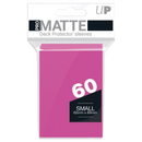 Ultra Pro Bright Pink Pro-Matte Small Deck Protector Sleeves (60)