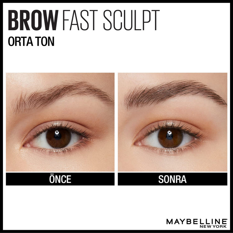 Maybelline Express Brow Fast Sculpt Eyebrow Gel for Shaping and Coloring