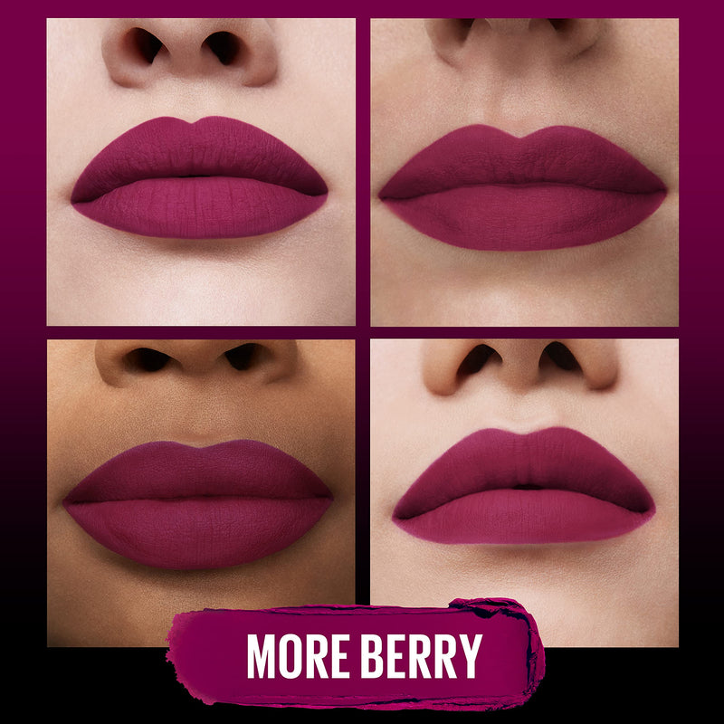 Maybelline New York Color Sensational Ultimatte Matte Lipstick 2g More Berry
