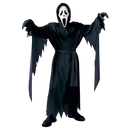 Men's Adult Scream Ghost Face Costume – Classic Horror Look in Black