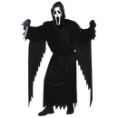 Men's Adult Scream Ghost Face Costume – Classic Horror Look in Black