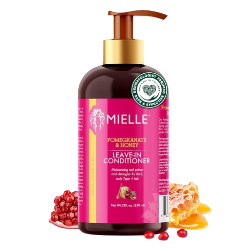 Mielle Organics Pomegranate & Honey Leave-In Conditioner for Type 4 Hair 12 Ounces