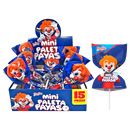 Ricolino Mini Paleta Payaso Chocolate Covered Marshmallow Lollipops 15 Count