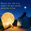 Moon Lamp 3D LED Touch Control Night Light For Kids And Adults