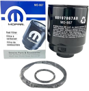 Mopar Dodge Ram 6.7 Liter Diesel Fuel Filter Water Separator Set OEM