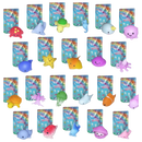 The Fidget Game Mystery Squishies, 22 Pack Squishy Toys Sea Animals Theme