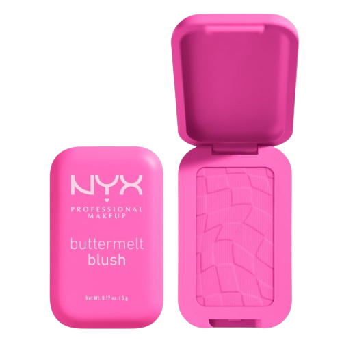 NYX Professional Makeup Buttermelt Powder Blush My Butta Half 01 0.17oz