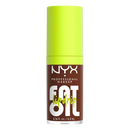 NYX Professional Makeup Fat Oil Lip Drip – Livin’ the Cream (Dusty Brown) 0.16 fl oz